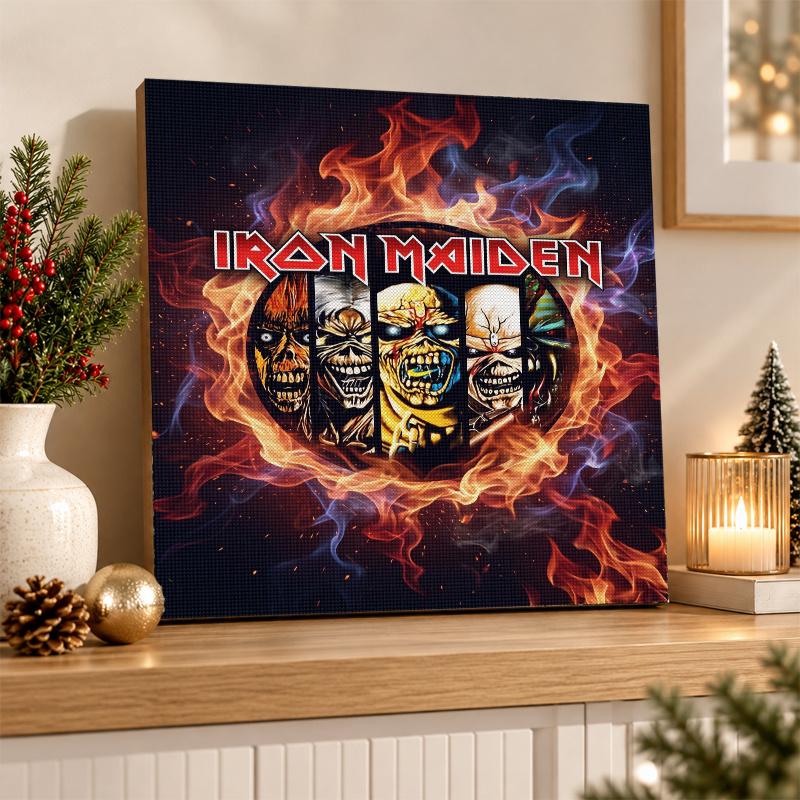 Iron Maiden Diamond Painting Kit 5D Full Drill DIY Diamond Mosaic Wall Art Home Decor