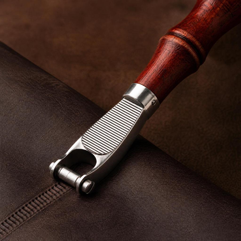 Leather Embossing Roller Tool Consistent Detail for Workshop