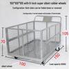 Lianzhicheng Collapsible Warehouse Mesh Utility Cart