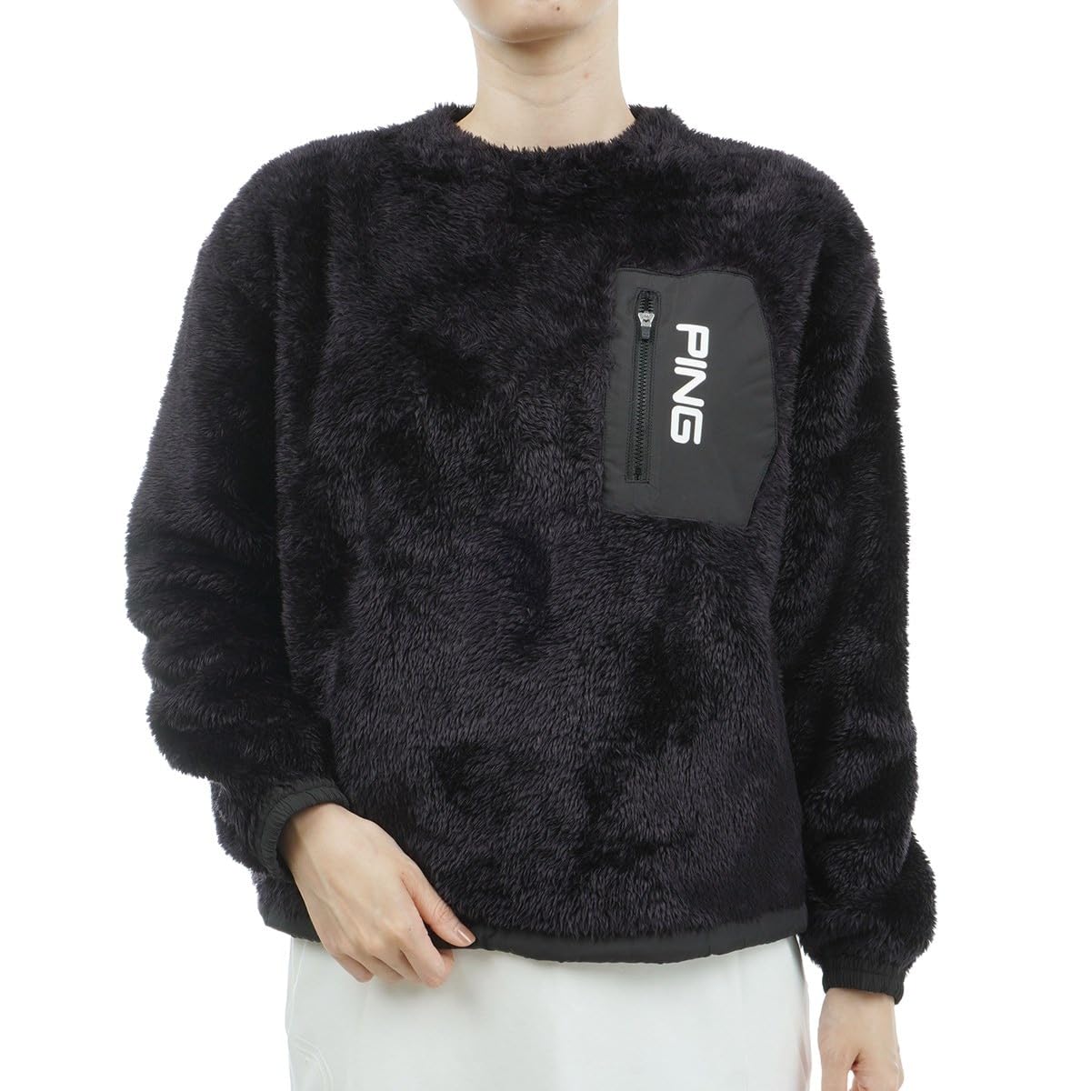 

Crew Neck Fleece Golf M [Ping Apparel] Women s (Boa Fleece/Set-up Compatible) / / 622-3241900 010_Black