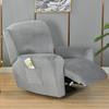 Wing Chair Cover Velvet Plush High Stretch Slipcovers For Wingback Chairs Slipcover Washable Armchair Protector Cover