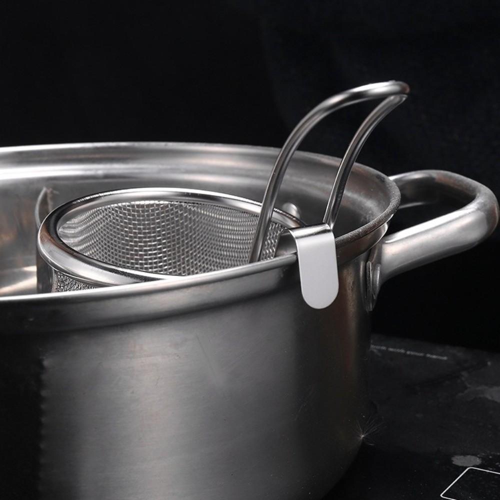 Wall-mounted Frying Filter Basket Stainless Steel Hot Pot Strainer  Noodle Preparation