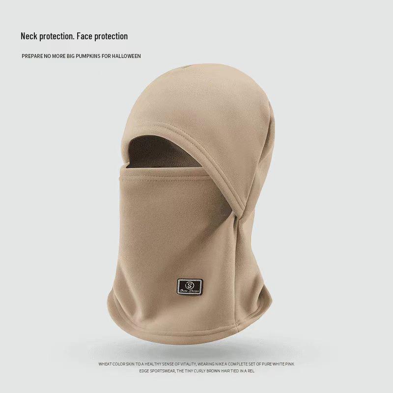 Cold-Proof Winter Balaclava: Integrated Hat, Scarf, Face Mask, and Neck Protection for Outdoor Cycling