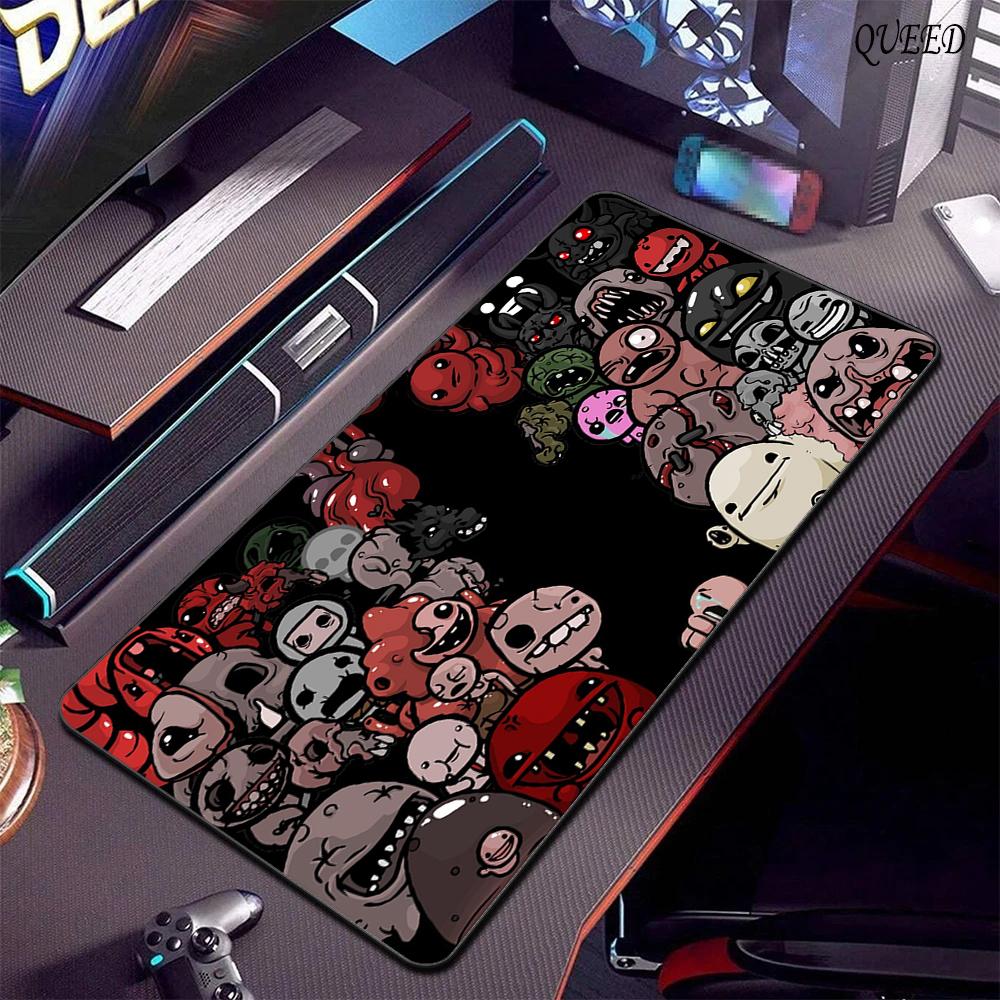 HD Print Rubber Non-slip Playmat Laptop Office Desk Mat Xxl Gaming Keyboard Mouse Pad The Binding Of Isaac Mausepads Accessories