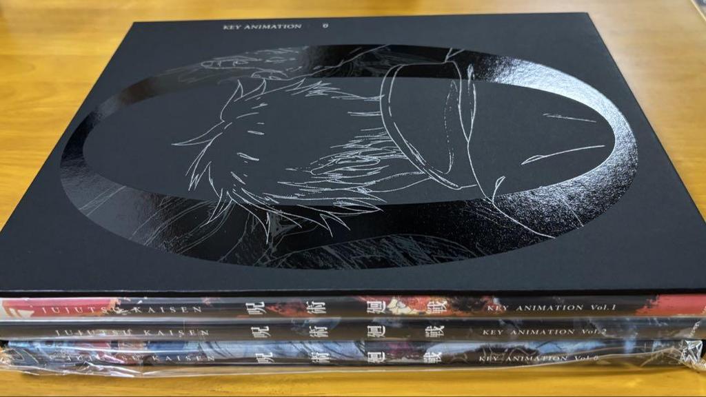 [USED] Jujutsu Kaisen KEY ANIMATION Original Art Book Set of 3 with Box