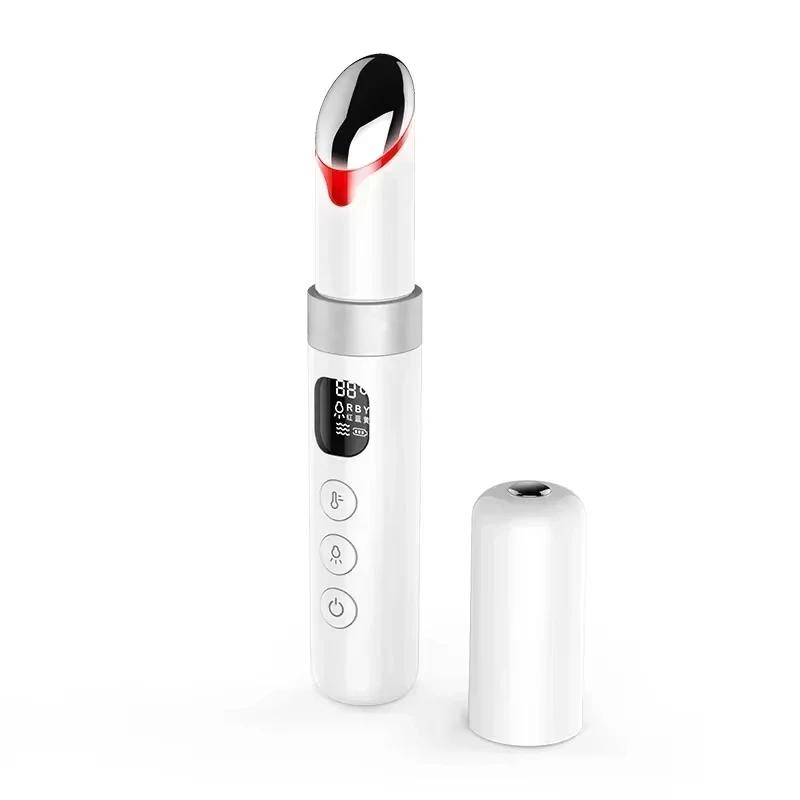 EMS Eye Beauty Device Microcurrent Temperature 45℃ Heating Remove Eye Bags Dark Circles Wrinkles Relax beauty Skin Care Tool