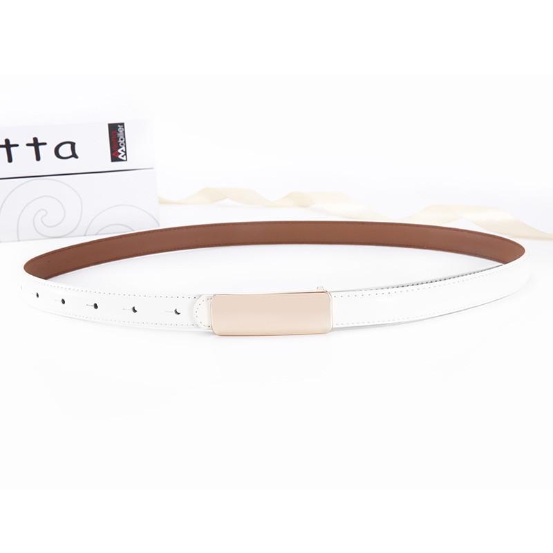 Leather Womens Belt With Artificial Pearls And Rhinestone Decor For Elegant Outfit