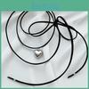 Minimalist Heart Pendant Chain In Zinc Alloy With Electroplating For Everyday Wear