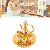 2 Sets 1:12   T Cup Set Light Luxury Exquisite Vivid   Miniature T Cup Set for   Accessories