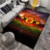 "Tappeto Logo Manchester United, Design Stadio di Calcio, Tappeto Arredo Casa" Adatto per l'uso come antiscivolo per soggiorno, camera da letto, divani