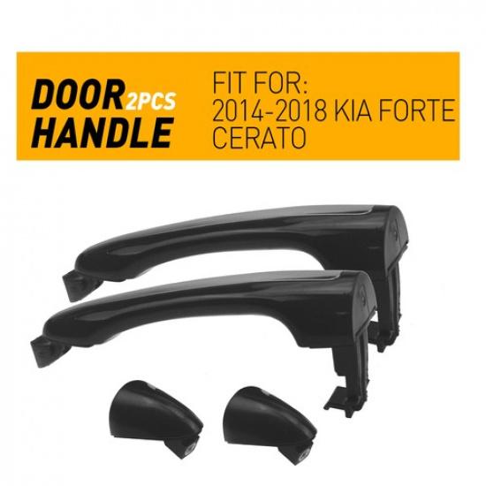 2x Front Exterior Right Fit Handle Door Rear Left/Right Kia Cerato Fitte 14-18