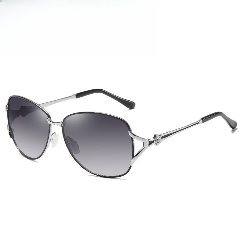 Women Fashion Polarized Sunglasses Color Film Lens Accessories Eyewear Anti Glare Sun Glasses Eyeglasses EMA