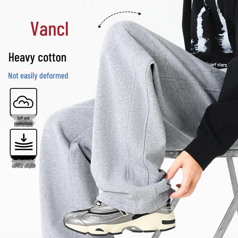 VANCL Men s Casual Heavyweight Cotton Straight-Leg Pants 3XL