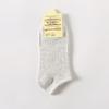 Women's Spring and Summer New Solid Color Candy Cotton Boat Socks