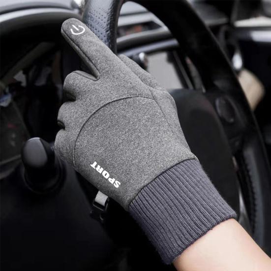 Winter Warm Waterproof Windproof Non-Slip Touch Screen Gloves Outdoor Equipment