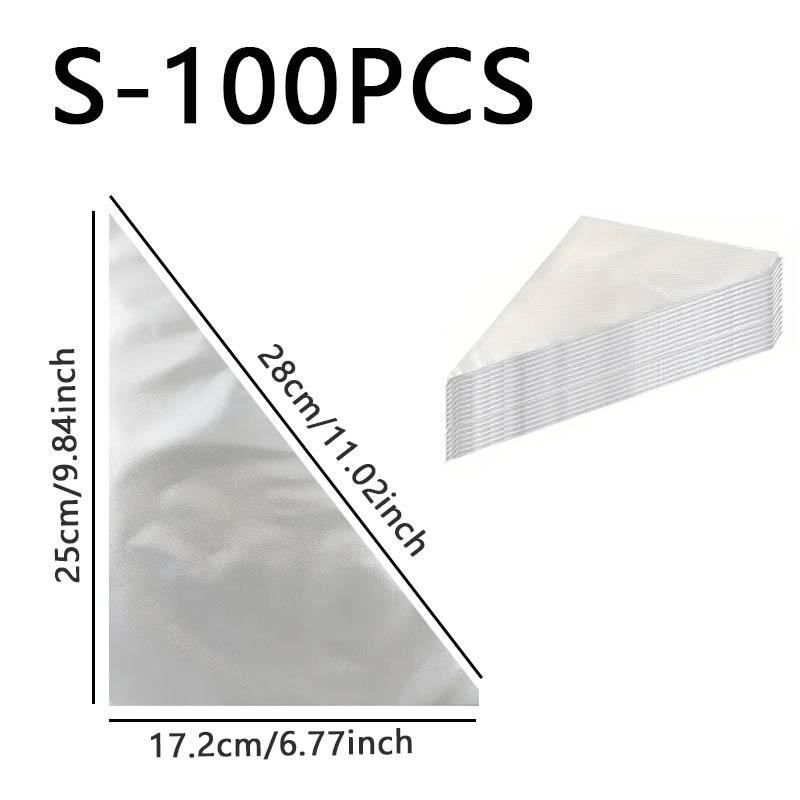 

100/200 шт одноразовые кондитерские мешки кондитерские мешки для глазури помадка торт крем мешок для украшения пирожных торты инструменты для выпечки