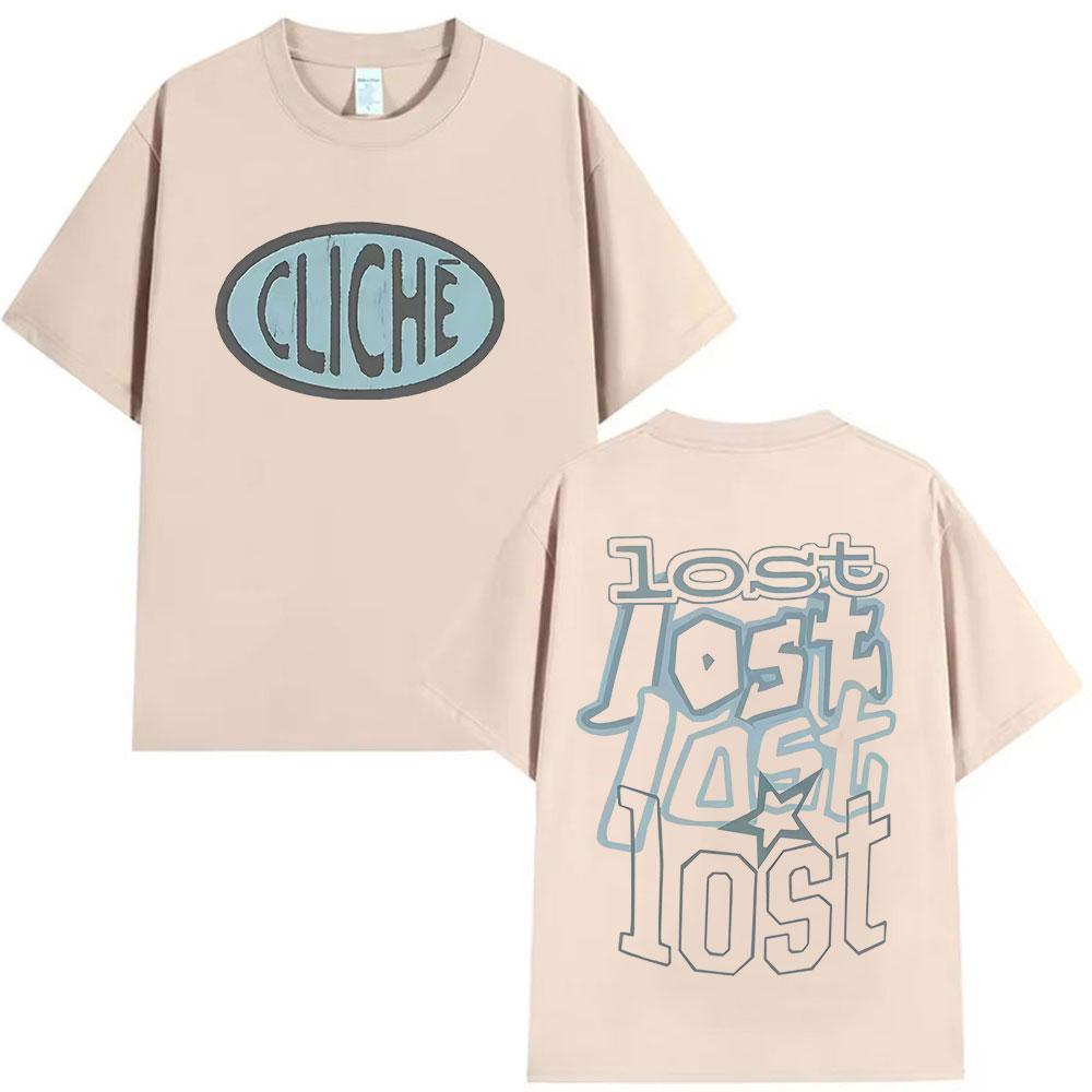 Rapper Mgk Lost Tour 2025 Logo Graphic T Shirt Men's Women Casual High Quality Fashion Vintage Oversized Cotton T-shirt Summer