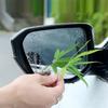 1pair Car Rearview Mirror Protective Film Side Windows Sticker Anti Fog Glare Rainproof Waterproof Mirror Film Clear Nano Coatin