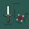 Diamond Sword Night Light Ornament Color Changing Sword Game Accessories Gift Toy Model Desk Lamp Decoration