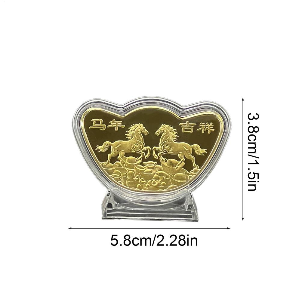 Collector Coin Horse Luck Coin Luck Keepsake Blessing Souvenir For Challenge Adult Kids Women Men Collector Decoration Party