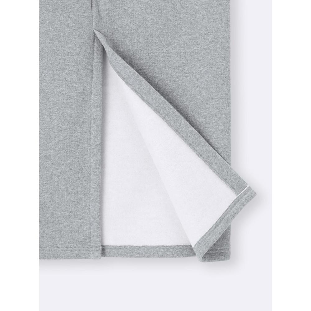 Gu Heavyweight Sweat Narrow Skirt  Length 88.5 95.5cm 