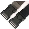 Casual Alloy Buckle Men's Nylon Belt Elastic All-match Canvas Belt Simple Korean Style Jeans Waistband Men/Boys