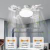 Oeny Deckenventilator-Kronleuchter im Drohnen-Stil mit 4 Köpfen