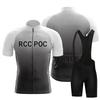 2026 RCC POC Wieler Jersey Set Heren Fietsleding Zomer Fietspak Met Korte Mouwen Ropa Ciclismo Hombre