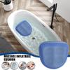 Inflatable Booster Seat Bathtub Seat Cushion Chair Backrest Hip Massage Support With Suction Cup For Car Desk Driving Camping