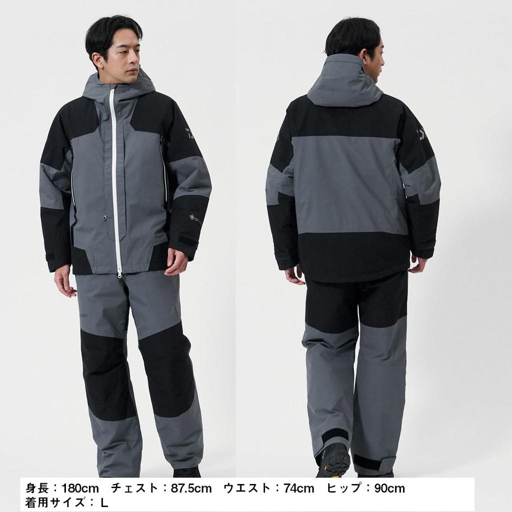 Daiwa Winter Suit Gunmetal 2XL GORE-TEX Combi-Up DW-1825