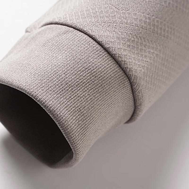 PLAYBOY Men's Business Casual Round Neck Long Sleeve Pullover