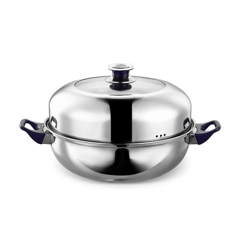 Deslang DFS-D009 Multi-function 316 Stainless Steel Steamer Pot