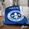 Custom Name Juventus Crest blanket for Couch & Bed, Plush Cozy Fuzzy Blanket Super Soft & Warm Blankets for Fall and Winter. 0908258