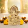 Astrotalk Swarna Ganpati Murti – Compact Ganesha Idol for Car Dashboard, Home Temple & Puja Decor, 8.5 Cm