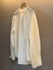Available: Off-white Pleated Stand Collar Long Sleeve Shirt for Women - Spring/Summer 2026 Collection