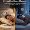 3PCS Under Pillow Sleep Speaker with Timing Bluetooth5.4 White Noise HiFi Stereo Audio Ultra Thin Under Pillow Soundbar