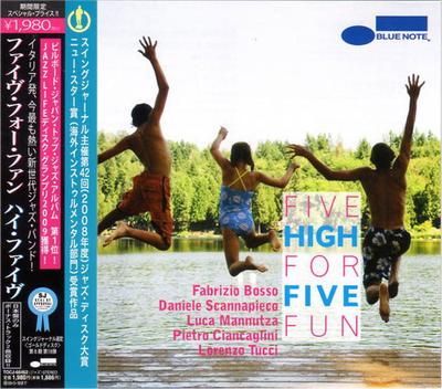 CD HIGH FIVE QUINTET  Five For Fun TOCJ66462 Blue Note 2008 Japan Jazz Used