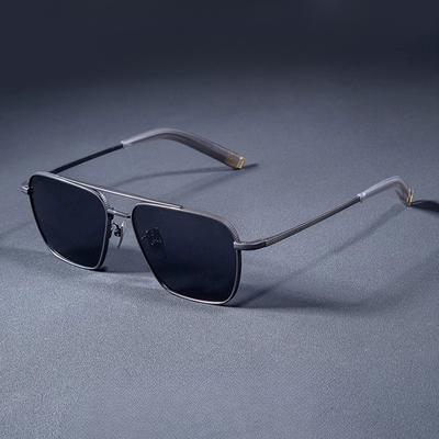 Pánské Retro Sluneční Brýle Značkové Designové Vysoce Kvalitní Kovový Rám Sluneční Brýle Ochranné Brýle na Řízení Brýle Uv400