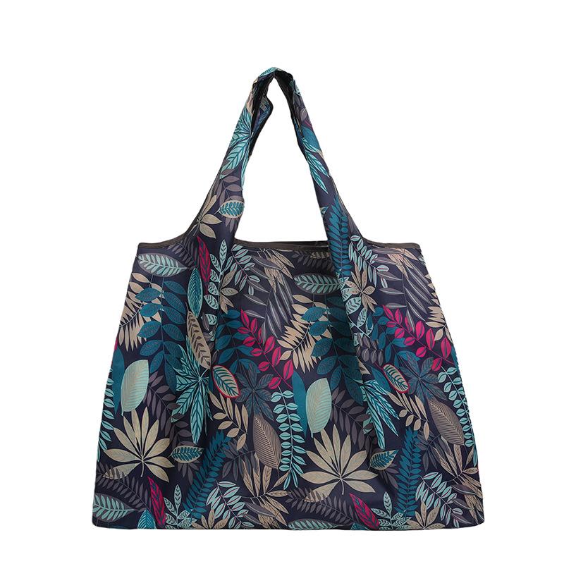 Bag Large Foldable Shopping Bag Reusable Grocery Bag Tear-Proof Nylon Bag Suitable For Grocery Recycling Gift