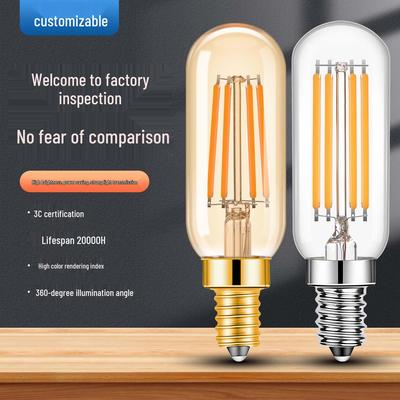New T25 Dimmable Energy-Saving LED Filament Edison Bulb for Indoor Use