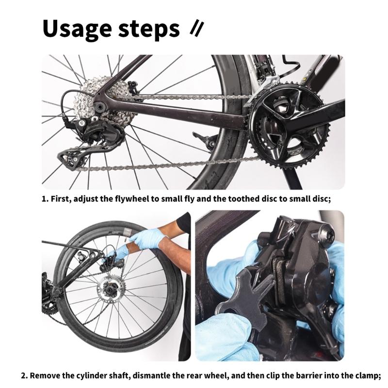 Witterungsbeständiges Kettenreiniger-Set Portables Heim-Garagen-Fahrradreiniger für den Heimgebrauch und Reparaturwerkstätten