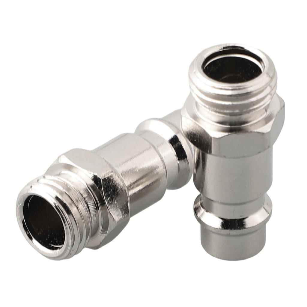 1/4\\\" Euro Compressed Air Line Coupler Connector Fitting Quick Release Fittings 1/4inch Male Thread G1/4 Plugs