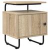 Nightstand Sonoma Oak Engineered Wood