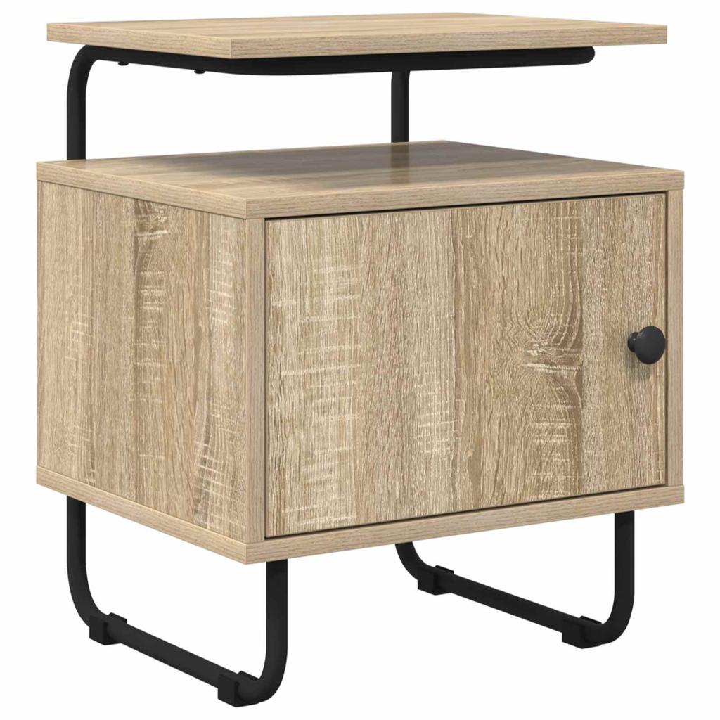 Nightstand Sonoma Oak Engineered Wood