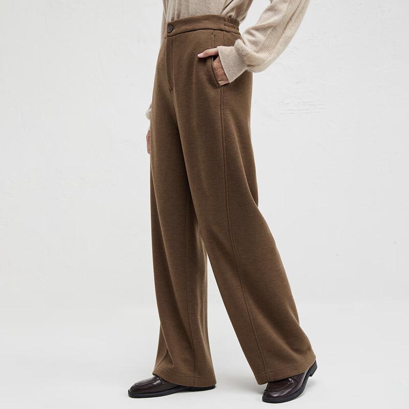 broadcast Women's Loose Wide-Leg High-Waist Straight Long Pants