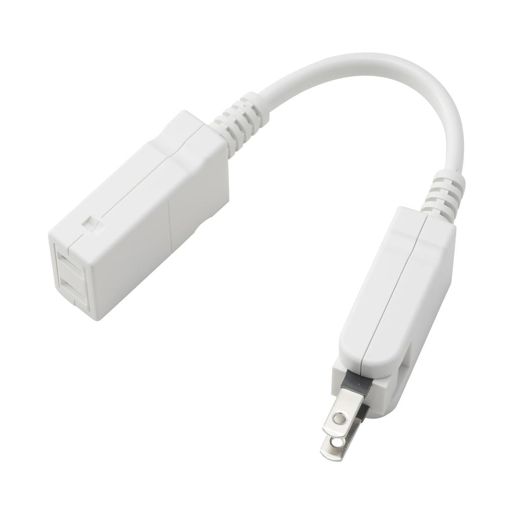 MUJI Joint Tap with Lock Extension Cord 10cm White LAK07A9S MJ-JT04B
