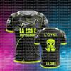 Men's Rugby T-shirt, Home Jersey, Fiji 7S, Round Neck Men's Top