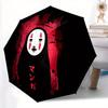 1pc Manga No-Face Windproof Automatic Windproof Umbrella, Lightweight for Women/Men, Perfect Christmas Gift A0811230