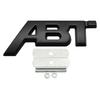 For hbkd6 RS3 3D Metal ABT Logo Letters Car Front Grill Emblem Badge Sticker For hbkd6 A3 A4 A5 A7 A7 Q3 Q5 Q7 TT RS6 RS3 VW Golf 7