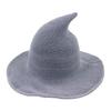 Fashion Vintage Witch Hat Party Halloween Wool Knit Hat Portable Festival Decoration for Women